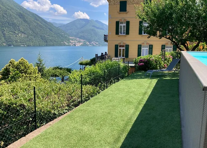 Villa Peroni Lake Como Classic With Swimming Pool * Argegno