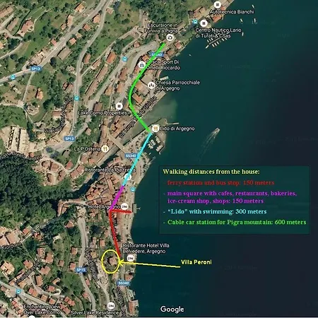 Villa Peroni Lake Como Classic With Swimming Pool Διαμέρισμα Argegno